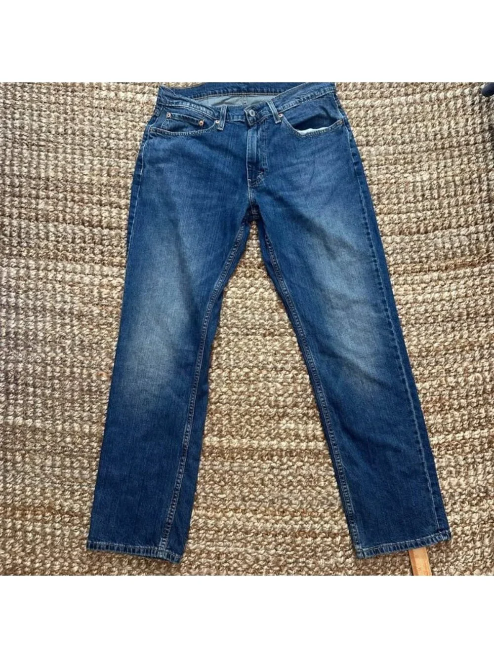 Levi's 559 Relaxed Straight Fit Blue Denim Jeans Men's Size W32 L32